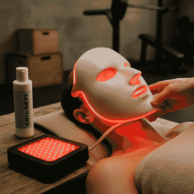Red Light + Collagen Mask